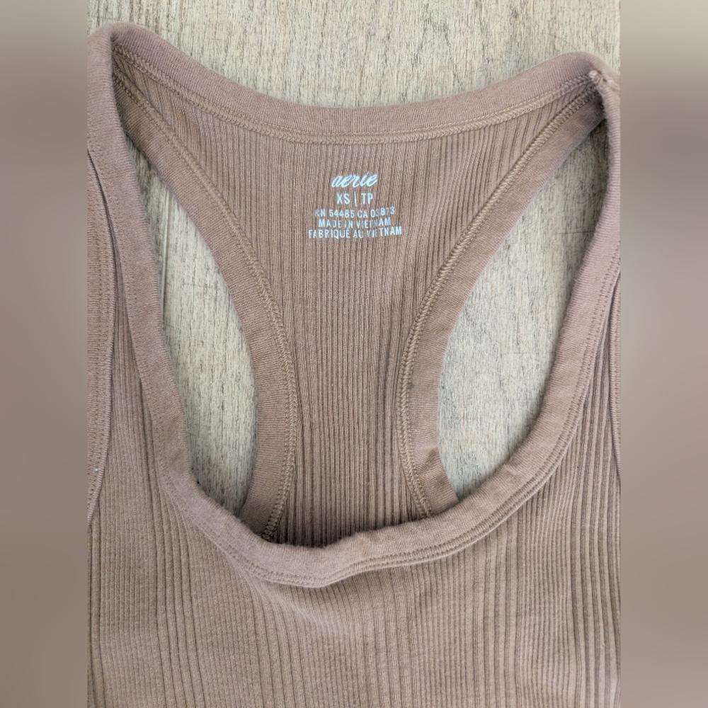 Aerie Ribbed Racerback Dress. Size Xsmall. - Picture 2 of 5